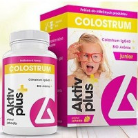 Delta Aktiv plus+ Colostrum  BiO Arónia Junior prášok 30 g